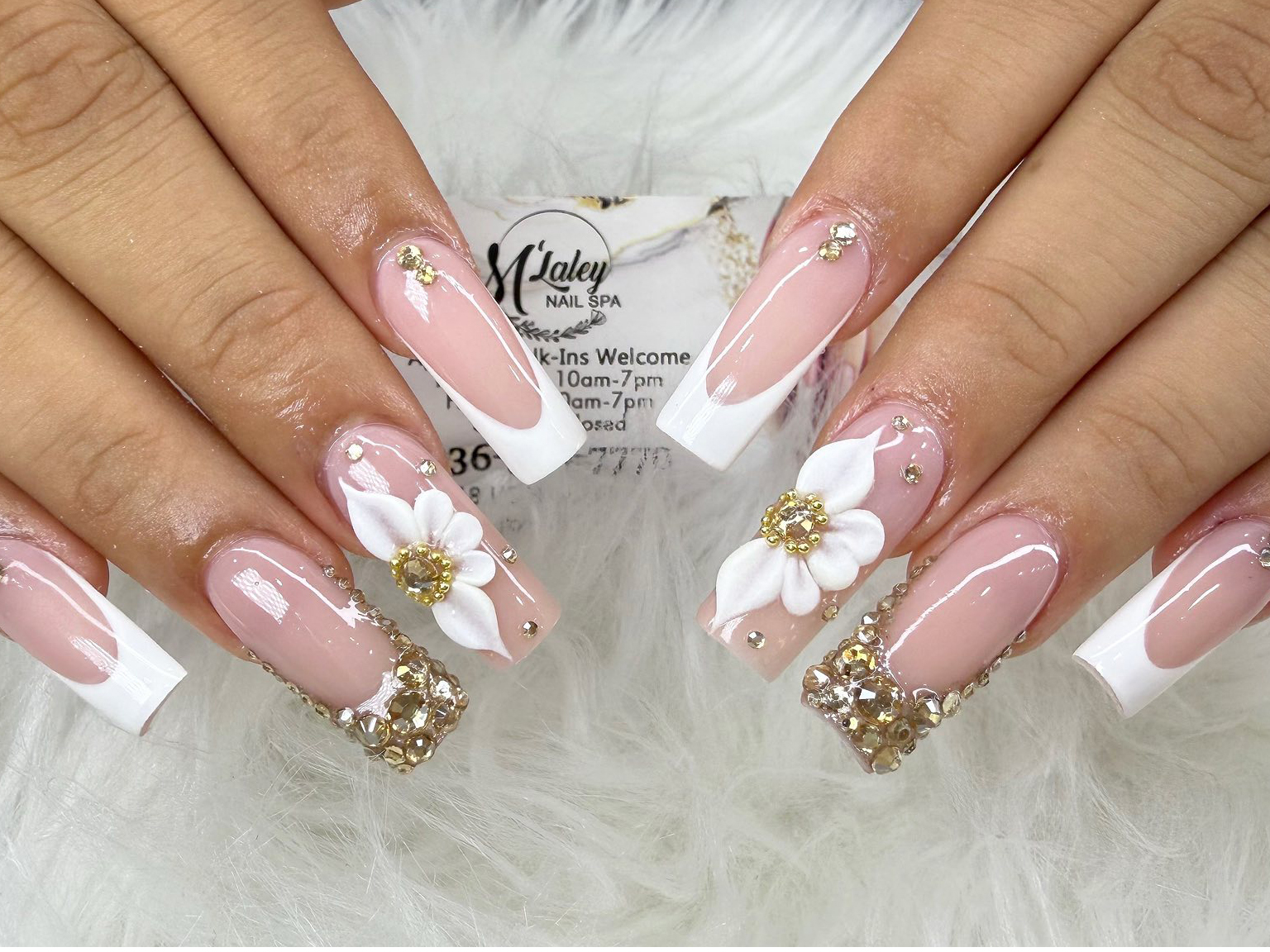 M'laley Nail Spa nail work in Lexington, North Carolina